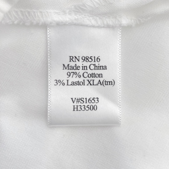 COLDWATER CREEK Button Up Shirt Long Sleeve White - Picture 7 of 8